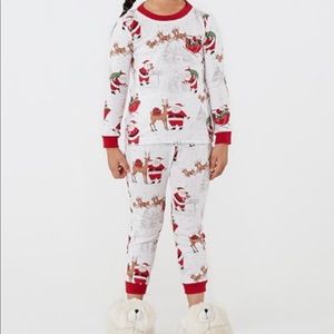Pottery barn kids pjs size 4 Christmas
